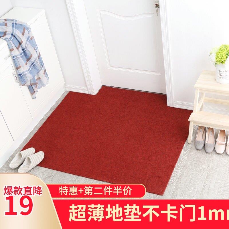 超薄地垫不卡门卧室门口薄地毯防滑吸水家用入户进门垫子脚垫