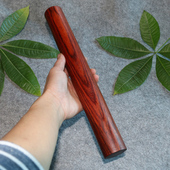 精美红木擀面棍缅甸红酸枝木整木擀面杖面杆面棒木料圆棒30 3厘米