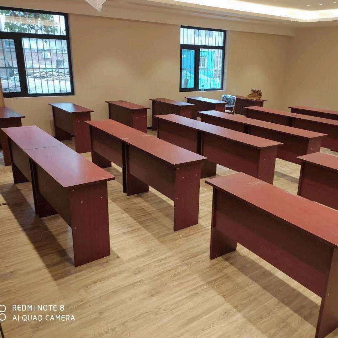板式会议培训桌学校补习班舞蹈钢琴培训辅导班办公会议条形桌