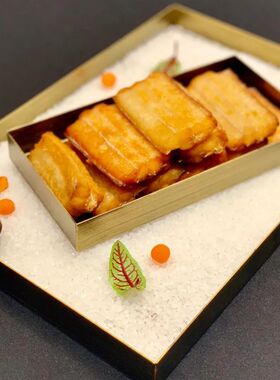 酒店中厨餐具冷菜盘长方形组合异形创意特色餐具会所高档餐厅餐具