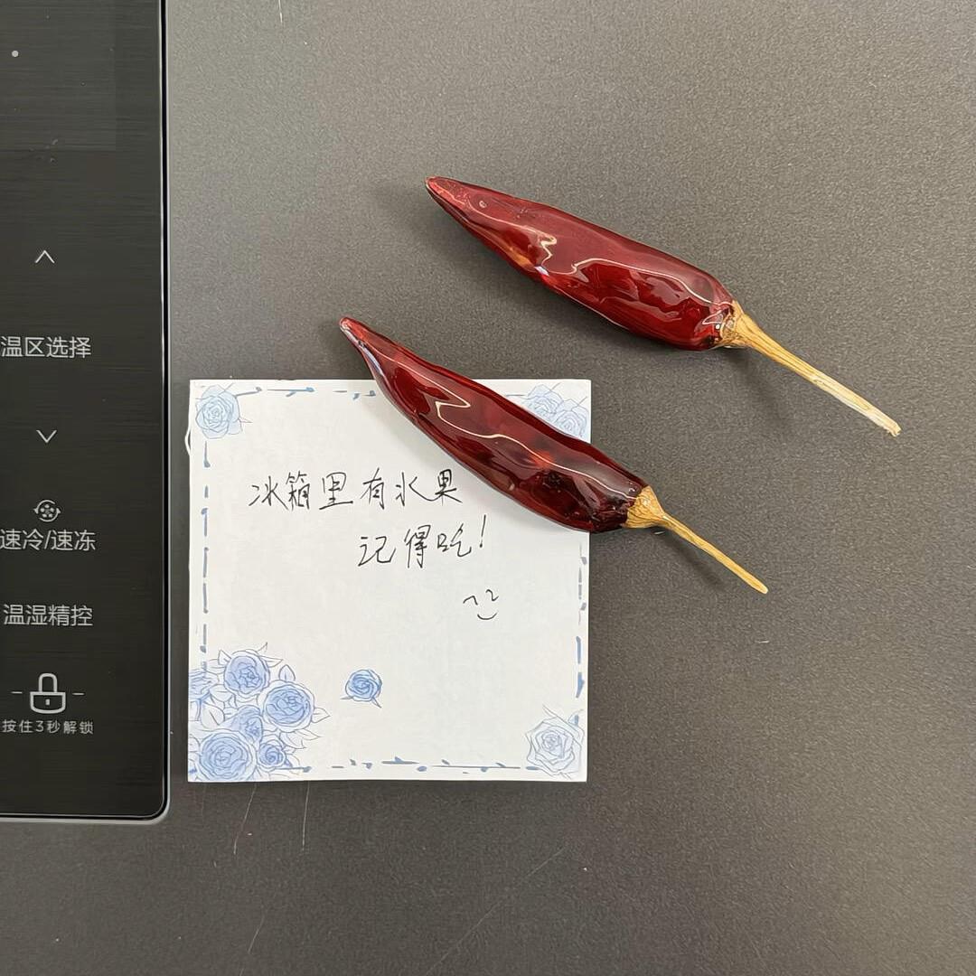 真辣椒冰箱贴磁吸重庆旅游纪念品干辣椒磁铁摆件文创礼物送好朋友