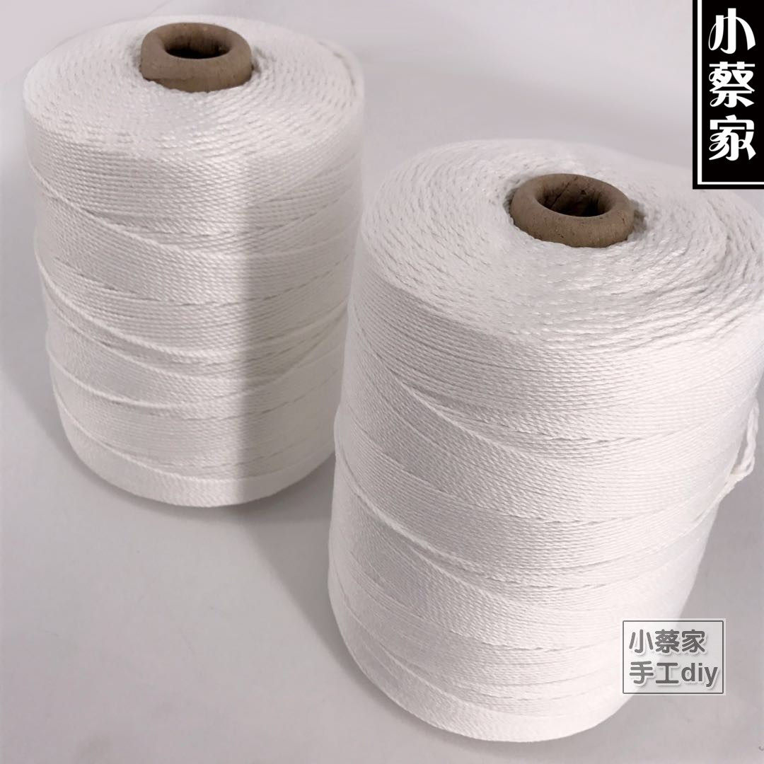 绑粽子线吊牌档案袋吊香肠挂腊肠穿肉肠扎包猪蹄白色棉线棉绳线绳