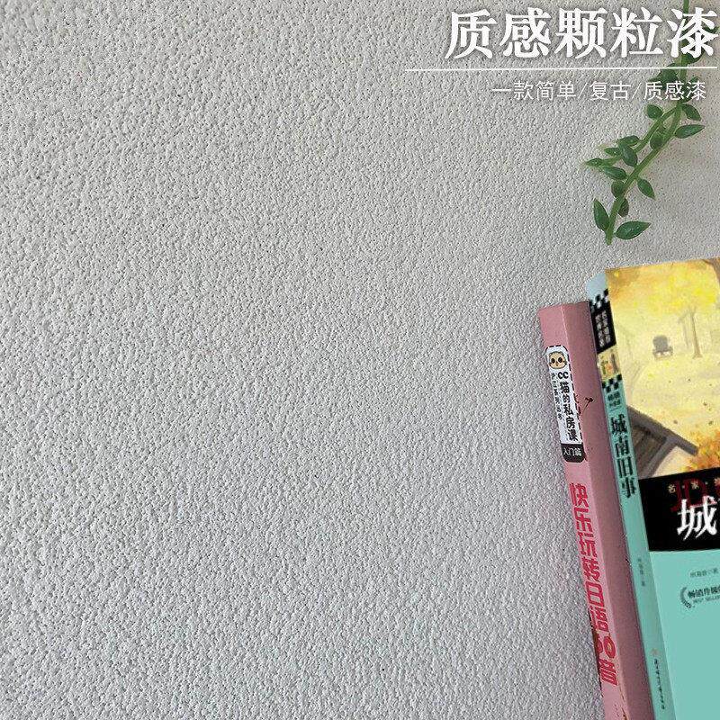 自刷墙面漆艺术涂料室内外墙环保家用肌理漆水性防霉质感颗粒砂料