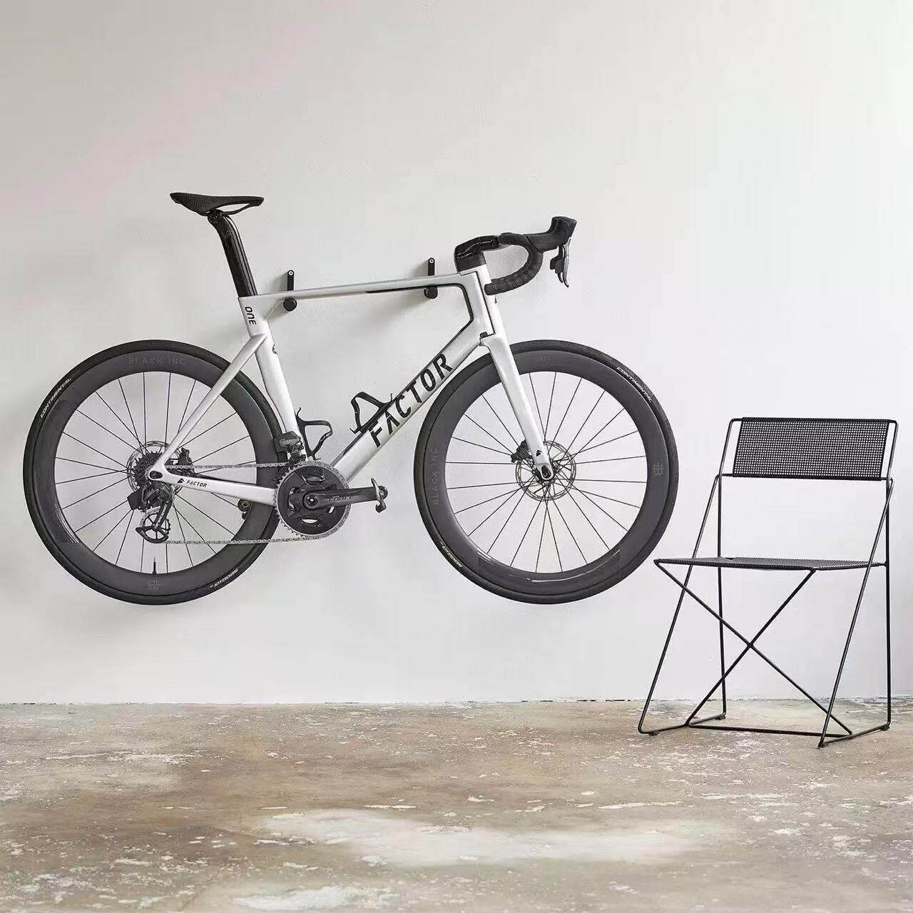Cykleest/赛克利公路车挂车架 自行车墙壁木制展示架 挂架停车架