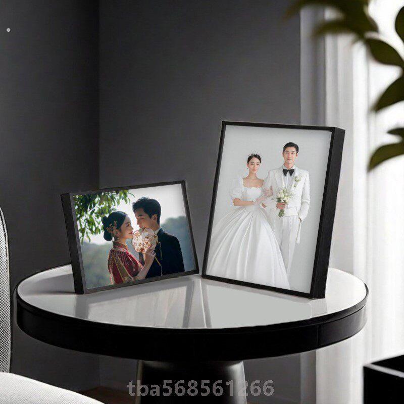 婚纱照摆台高级感婚纱照相框摆台相框结婚照片摆台照片定制摆台