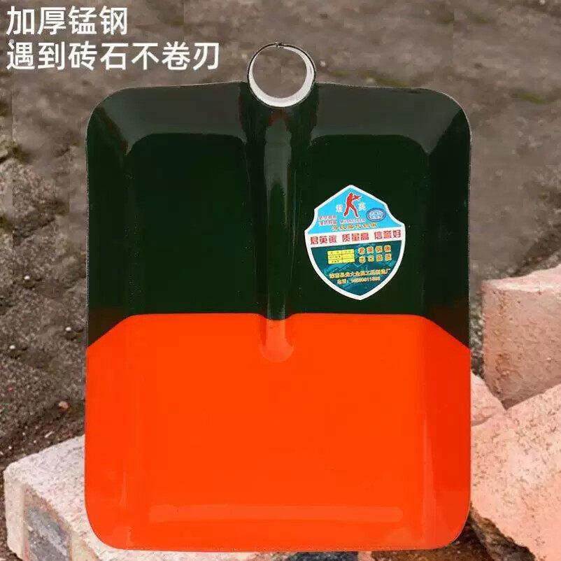 不锈钢弯头锹全钢锹弯裤锹铲深沟取土锄头大号下水道清理工具铁杴