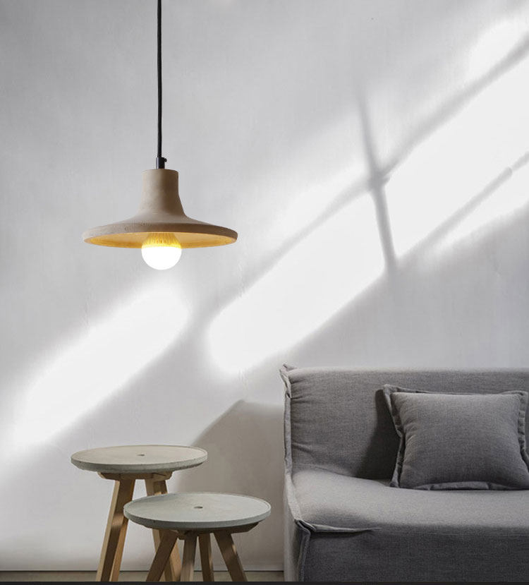 水泥吊灯loft复古怀旧工业风餐厅北欧吧台咖啡厅奶茶店服装店吊灯