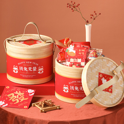 端午节礼物盒粽子包装盒大号盒子伴手礼盒空盒咸鸭蛋抱抱桶礼品盒