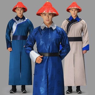 古代服装清朝太监服公公总管服男士影视剧古装舞台演出服小品戏服