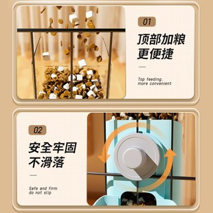 猫咪饮水机宠物挂式自动喂食器喝水器皿猫笼子悬挂宠物喝水用品