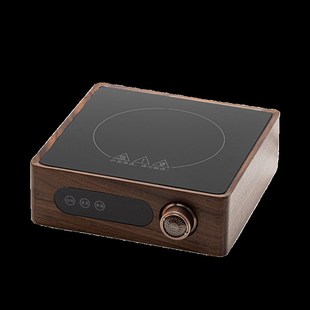 烟灰玻璃煮茶壶耐高温防爆提梁壶轻奢黑晶炉茶水分离烧水壶蒸茶壶