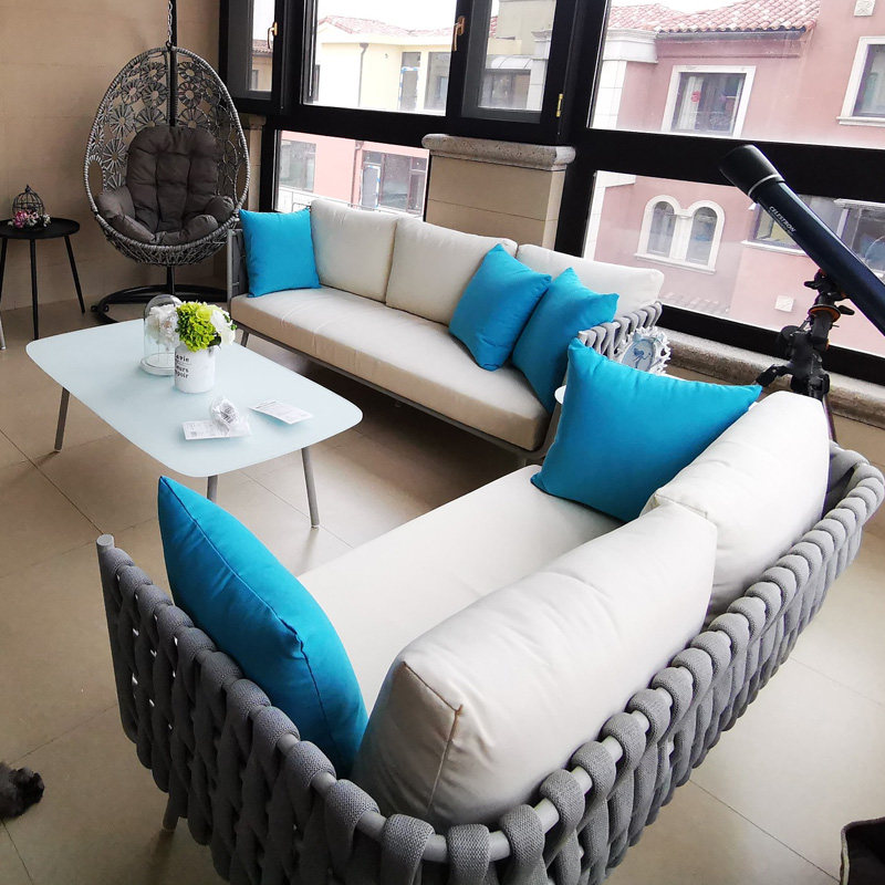 北欧户外沙发藤编家具藤艺客厅阳台藤椅沙发双人创意庭院休闲茶几,住宅家具,藤/竹沙发,淘宝优惠券,粉丝福利购,淘宝优惠卷