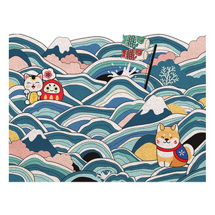 开门见山入户门地垫进户门进门入门玄关门口地毯家用丝圈可裁剪