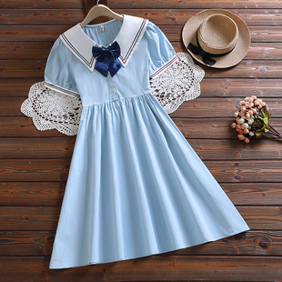 女大童夏装连衣裙12大合唱表演礼服夏初中学生15岁朗诵演讲比赛13