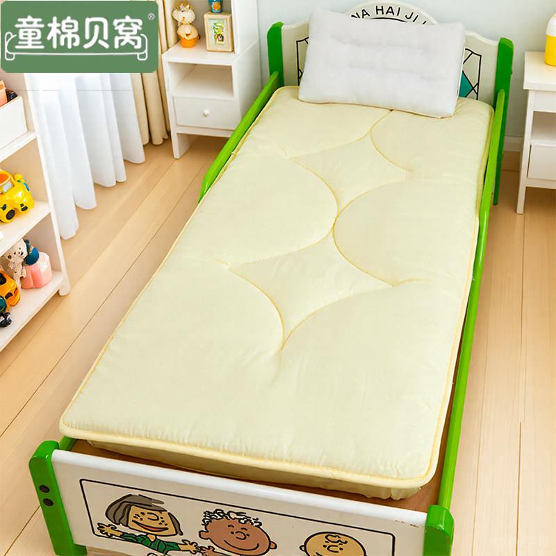 幼儿园床垫儿童午睡专用小褥子宝宝空气纤维床褥小孩入园铺床垫被