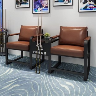 台球沙发桌椅一体观球椅子桌球台球厅专用休息看球台球室球房沙发