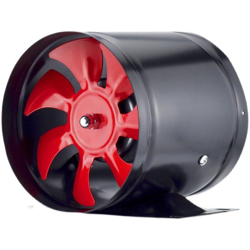 免打孔排气扇厨房油烟机管道排风扇大功率抽风机家用强力换气扇8