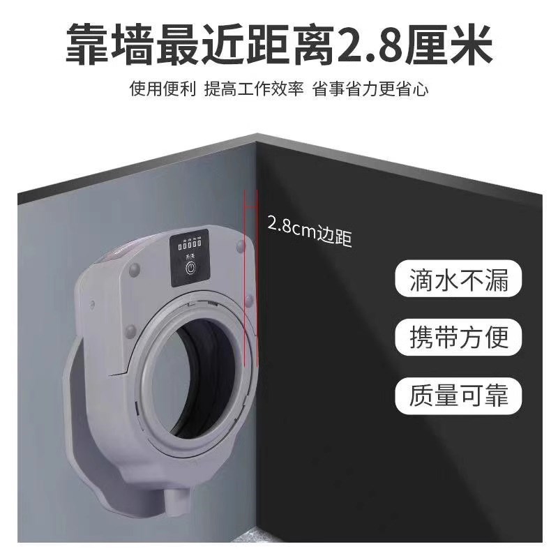 新款塑料防尘袋开孔吸盘水钻接水器无尘作业空调打墙孔吸墙防水罩