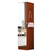 镜子穿衣镜全身试衣镜客厅卧室小衣柜多功能储物落地镜家用收纳柜