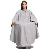 高档发廊专用理发围布不沾发防水理发店剪发围布带袖 定制 网红潮款