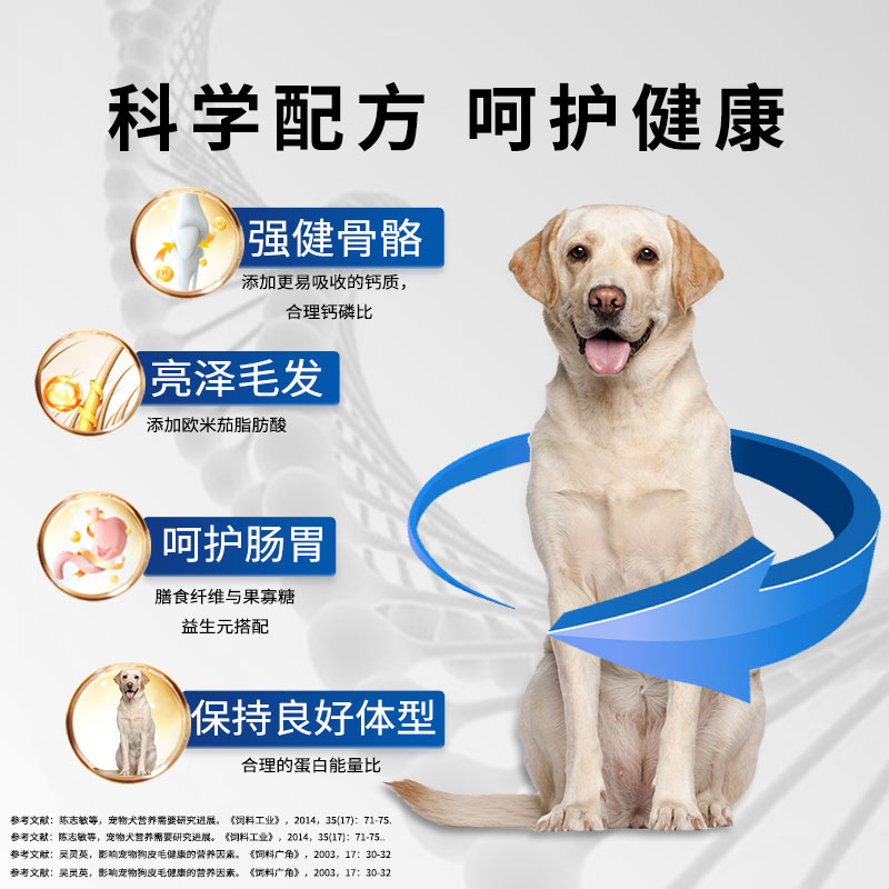 优佰拉布拉多狗粮拉不拉多专用粮大型犬奶糕幼犬成犬牛肉味10斤装