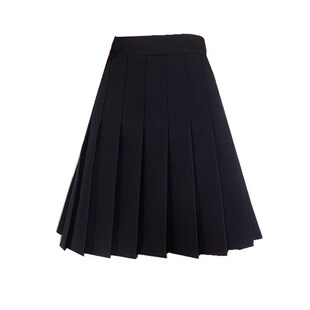 加长版百褶裙女遮胯a字裙显瘦半身裙秋冬大码胖mm高腰裙裤jk短裙