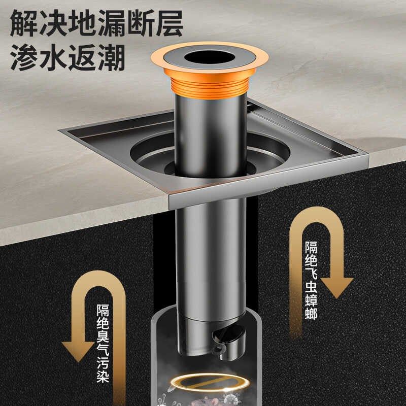 加长地漏小号内芯卫生间下水道断层延长管不锈钢封口盖深水封修复,家庭/个人清洁工具,地漏防臭器,淘宝优惠券,粉丝福利购,淘宝优惠卷