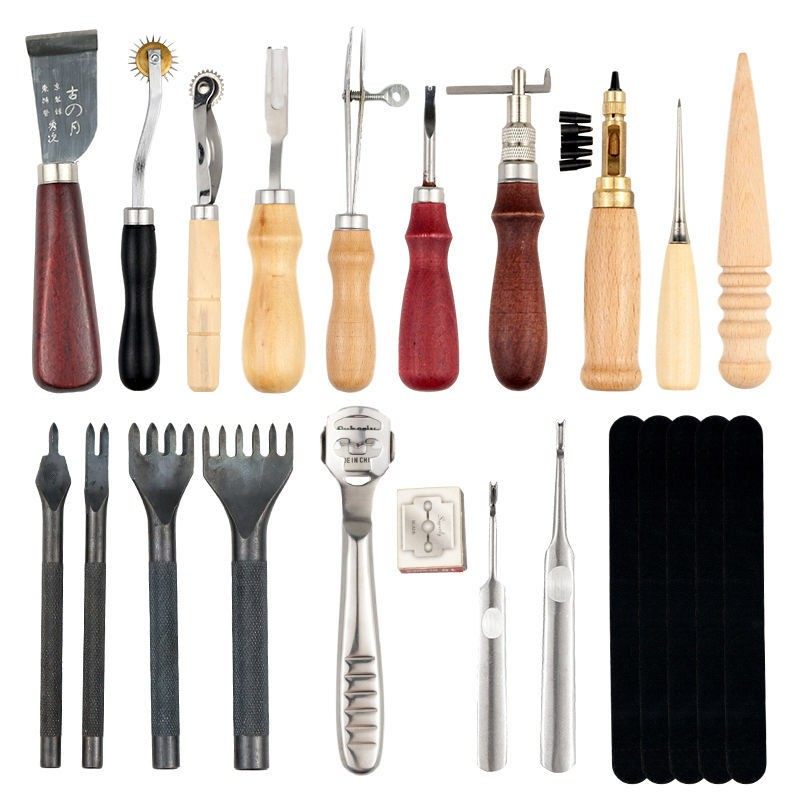 皮革缝纫DIY工具套装 皮具手工制作工具 新手 皮雕皮艺皮革工具,居家布艺,缝纫DIY工具套装,淘宝优惠券,粉丝福利购,淘宝优惠卷