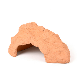 黄缘专用陶瓷躲避屋晒台安缘半水龟躲避洞穴天然陶土瓦片龟箱造景