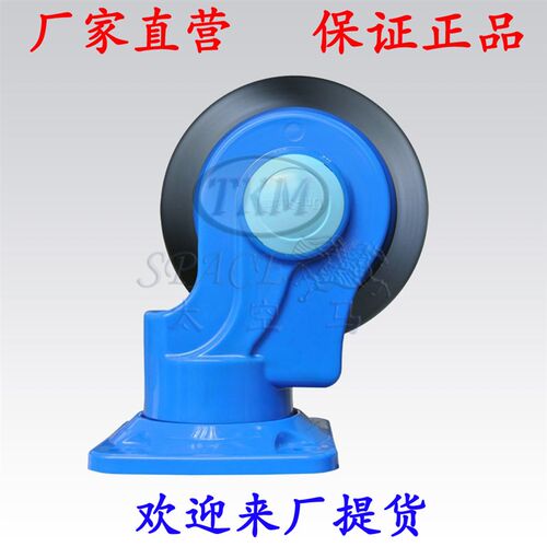 承重400公斤 单层固定扶手 超大平板车 静音手推车拉货车PLA400