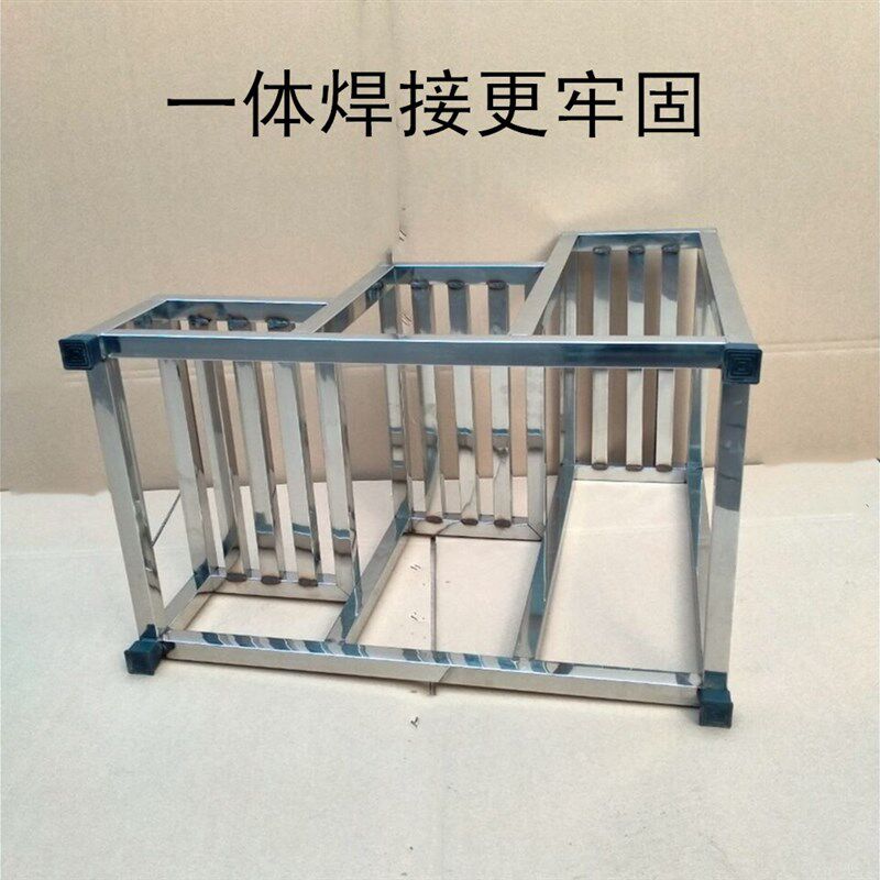 不锈钢台阶凳2层小梯子脚踏凳户外小门台小楼梯仓库洗车二三四层
