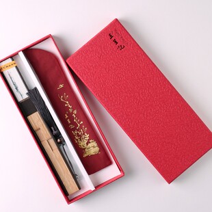 杭州王星记扇子中国风古典水墨漆边二节棉布扇女式折扇工艺礼品扇