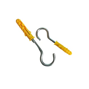 羊眼钩 膨胀螺丝 灯钩挂钩 小黄鱼膨胀勾带圈问号胀塞 挂灯笼钩子