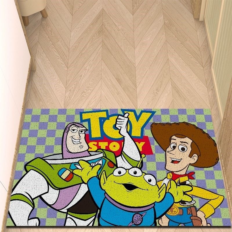 巴斯光年耐脏可裁剪进门垫入户门丝圈地垫脚垫门口室外垫玄关地毯,居家布艺,入户地垫,淘宝优惠券,粉丝福利购,淘宝优惠卷