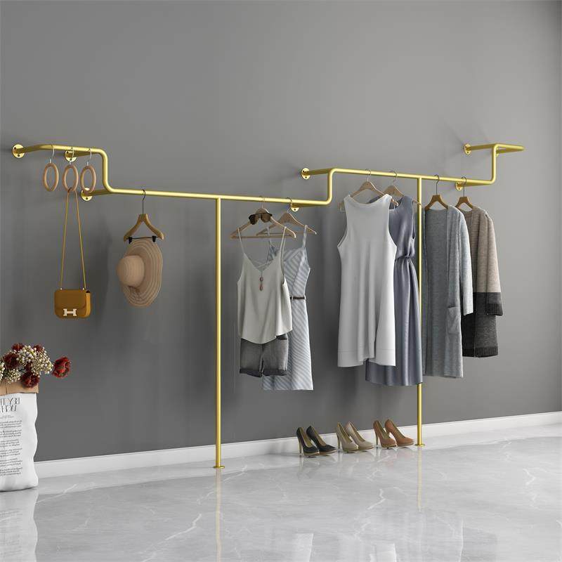 服装展示架墙上挂衣架女装店壁挂式衣服挂架童装靠墙创意侧挂货架,商业/办公家具,服装展示架,淘宝优惠券,粉丝福利购,淘宝优惠卷