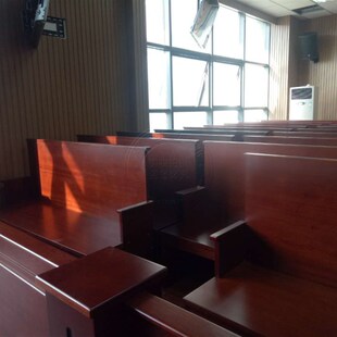 法院旁听席座椅法庭旁听椅子法院观众席椅候审区座椅庭审座席椅