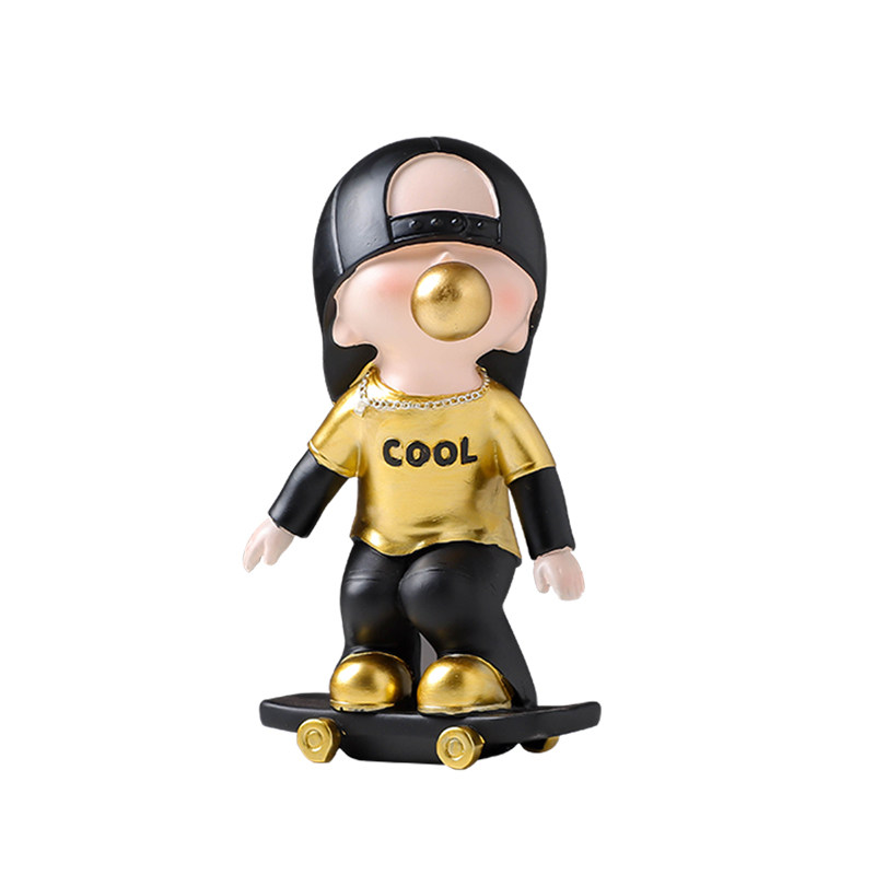 新款创意卡通泡泡男孩家居卧室玄关电视柜办公桌面小摆件装饰手办,家居饰品,装饰摆件,淘宝优惠券,粉丝福利购,淘宝优惠卷