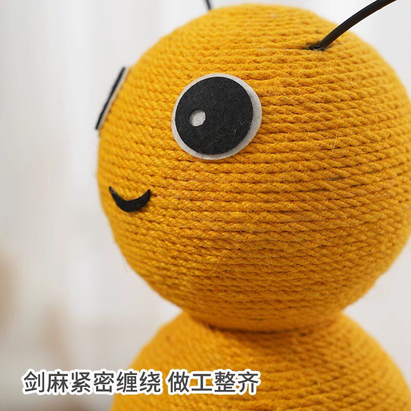 剑麻猫爪板立式猫抓柱猫爬架一体耐磨不掉屑猫咪蹭痒器磨爪猫玩具
