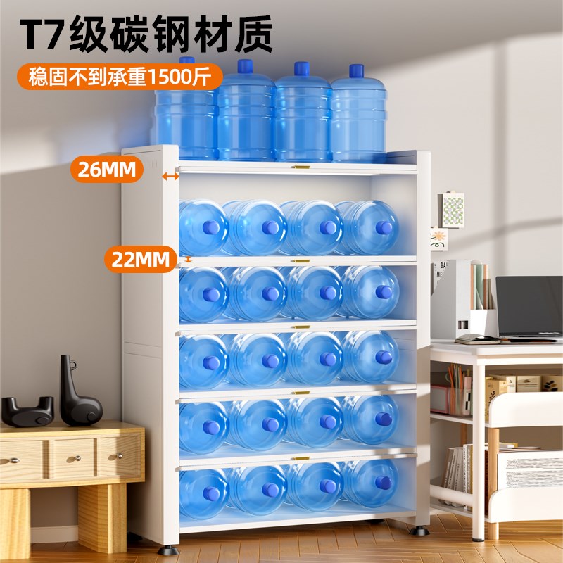儿童钢制书架落地置物架家用卧室客厅玩具收纳储物柜铁艺绘本书柜