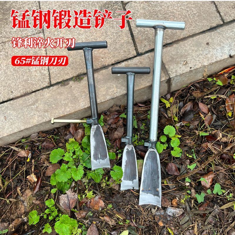 锰钢挖树铲挖藕锹洛阳铲子起苗树根挖沟坑洞神器挖土专用挖笋工具