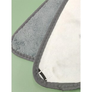 加厚拧水拖把布三角形拖布头替换配件免手洗纤维布家用清洁去污布