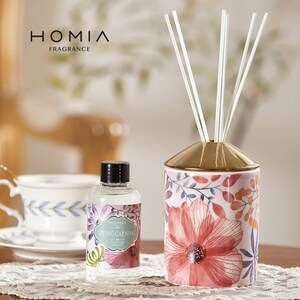 HOMIA花园系列无火香薰套装室内家用卧室持久香氛礼盒女生日礼物