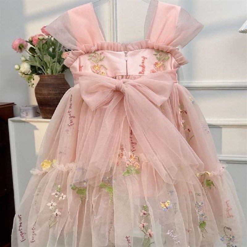 2024夏季网纱蓬蓬裙无袖吊带薄荷曼波汉服纱裙中国风洋气好看童装,童装/婴儿装/亲子装,连衣裙,淘宝优惠券,粉丝福利购,淘宝优惠卷