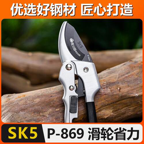 盆景园艺剪刀修枝剪果树修枝花枝修剪花艺剪刀修剪树枝专用剪刀
