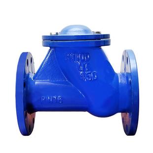 HQ41X-16球型止回阀DN100球型止回阀污水止回阀