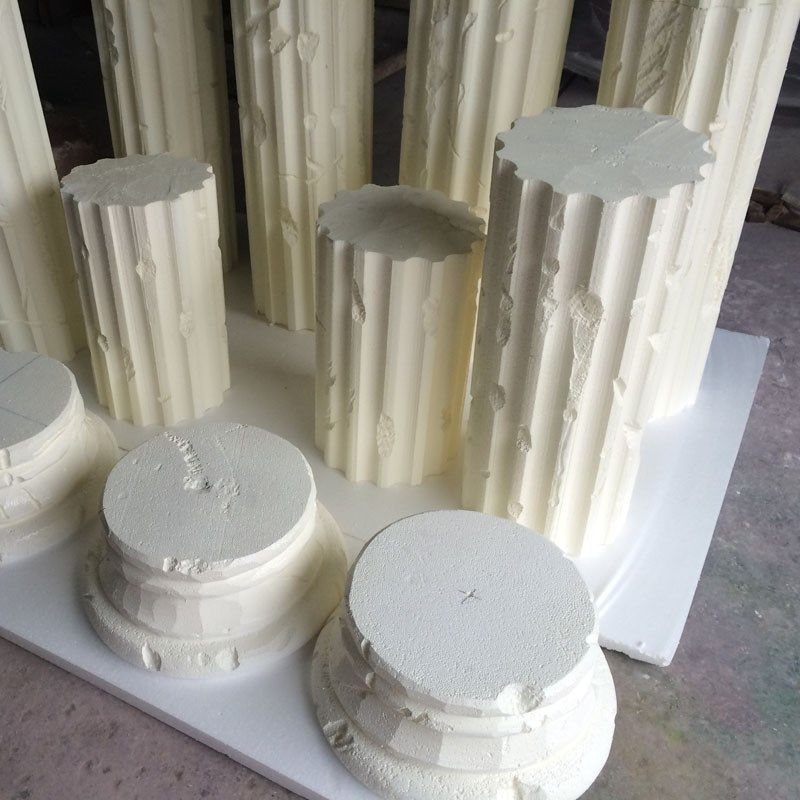 泡沫雕塑参展做旧破烂罗马柱橱窗摆放仿石头灰麻石美陈列景观道具,商业/办公家具,雕塑,淘宝优惠券,粉丝福利购,淘宝优惠卷