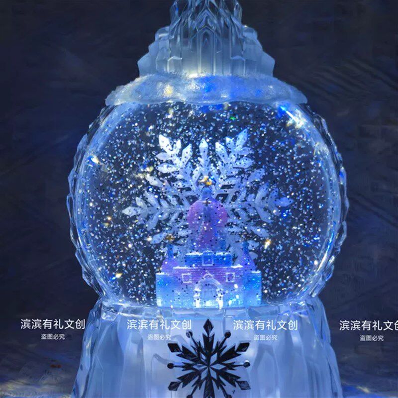 哈尔滨索菲亚教堂水晶球旋转雪花音乐盒文创旅游礼物纪念品伴手礼
