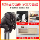 支撑腿沙发腿茶几腿配件不锈钢柜脚电视柜整体橱柜脚床腿支撑脚可