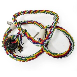 鹦鹉啃咬玩具 棉绳子棉绳秋千 啃咬 攀爬 鹦鹉吊环 鸟笼鸟玩具