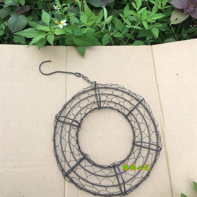 多肉铁艺花环多肉植物造景阳台花盆多肉花盆包邮圆形花环挂饰壁饰,鲜花速递/花卉仿真/绿植园艺,花盆,淘宝优惠券,粉丝福利购,淘宝优惠卷